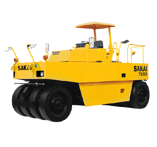 รถบดอัดล้อยาง